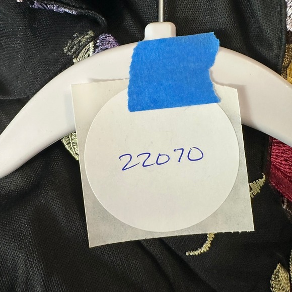 Anewsta Womens Fairy Floral Embroidered Maxi Dress Size XL Garden Party Romantic - Picture 10 of 10